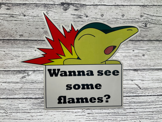 Cyndaquil Sign