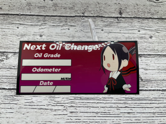 Kaguya-Chan Oil Change