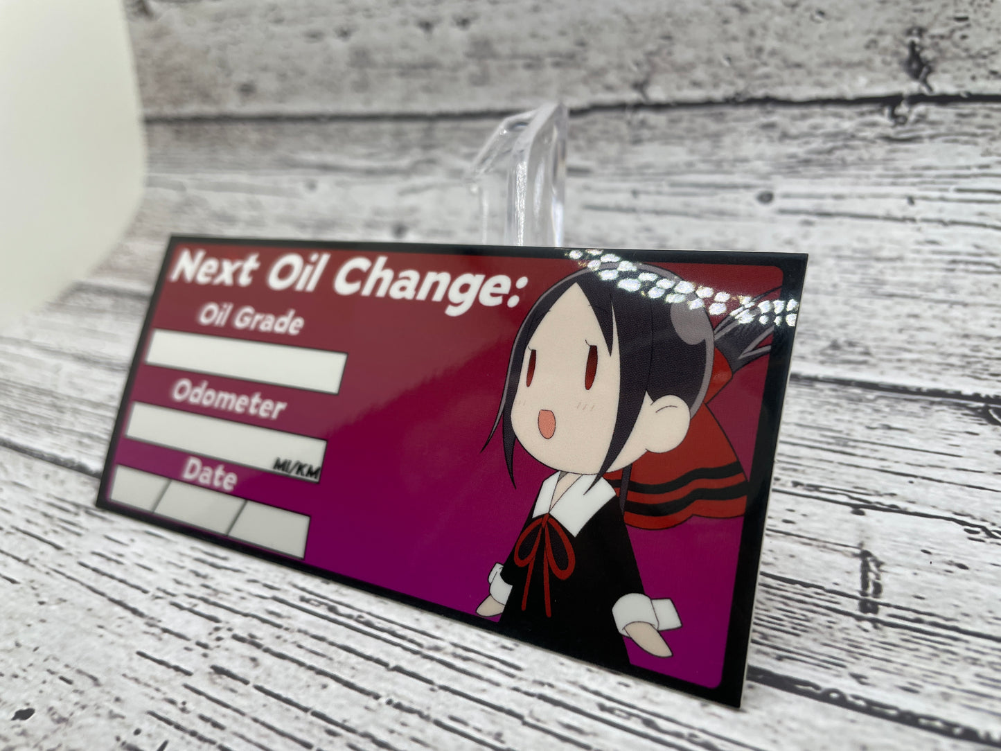 Kaguya-Chan Oil Change