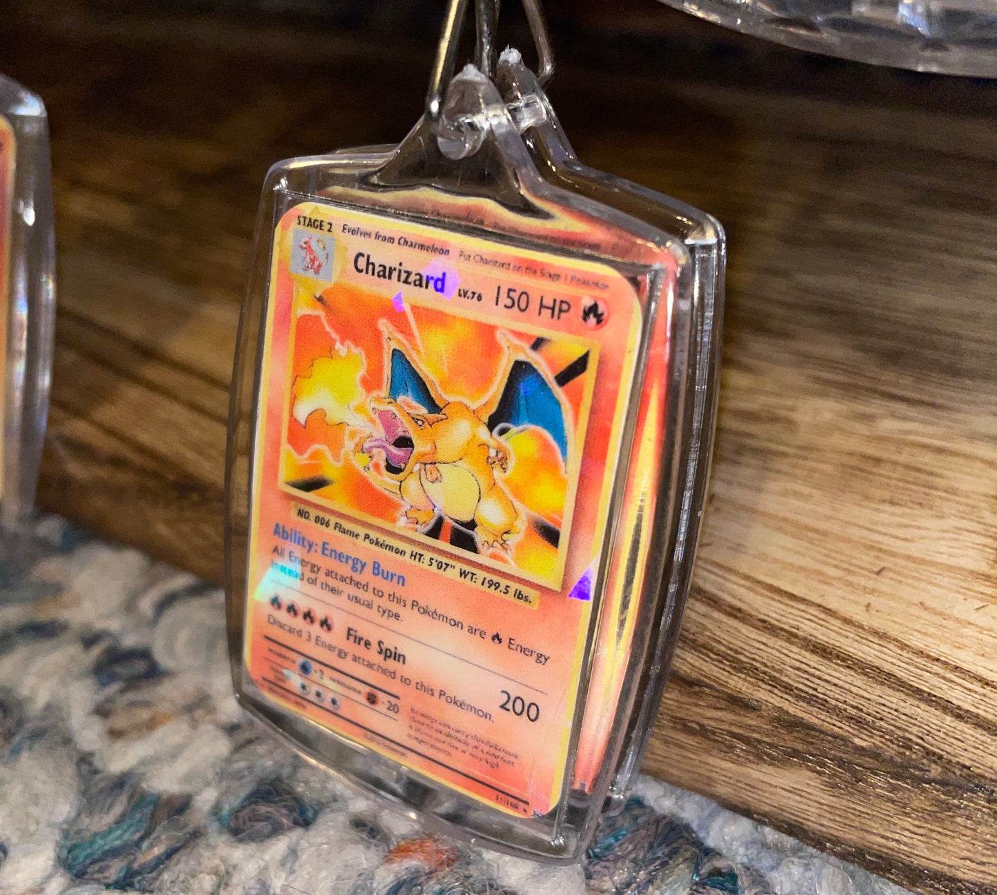 Pokemon card keychain (Specific card)